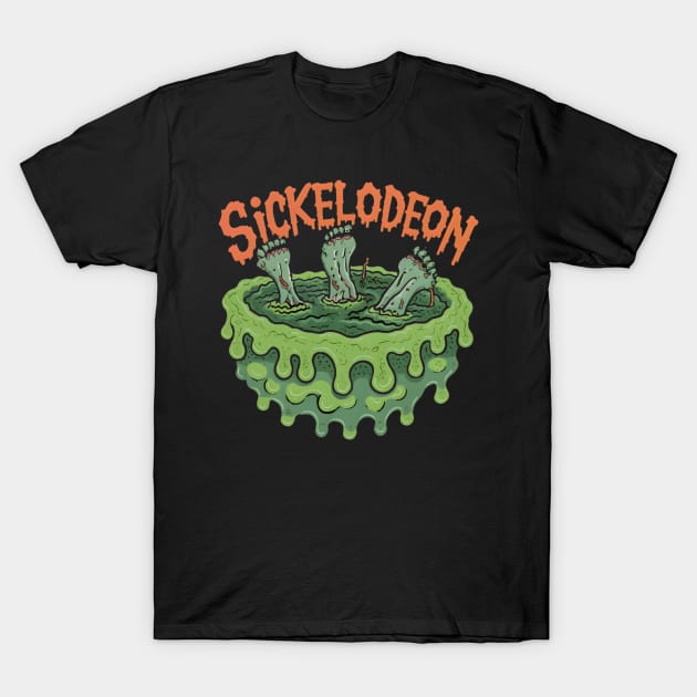 Sickelodeon V4 T-Shirt by PushTheBoundaries